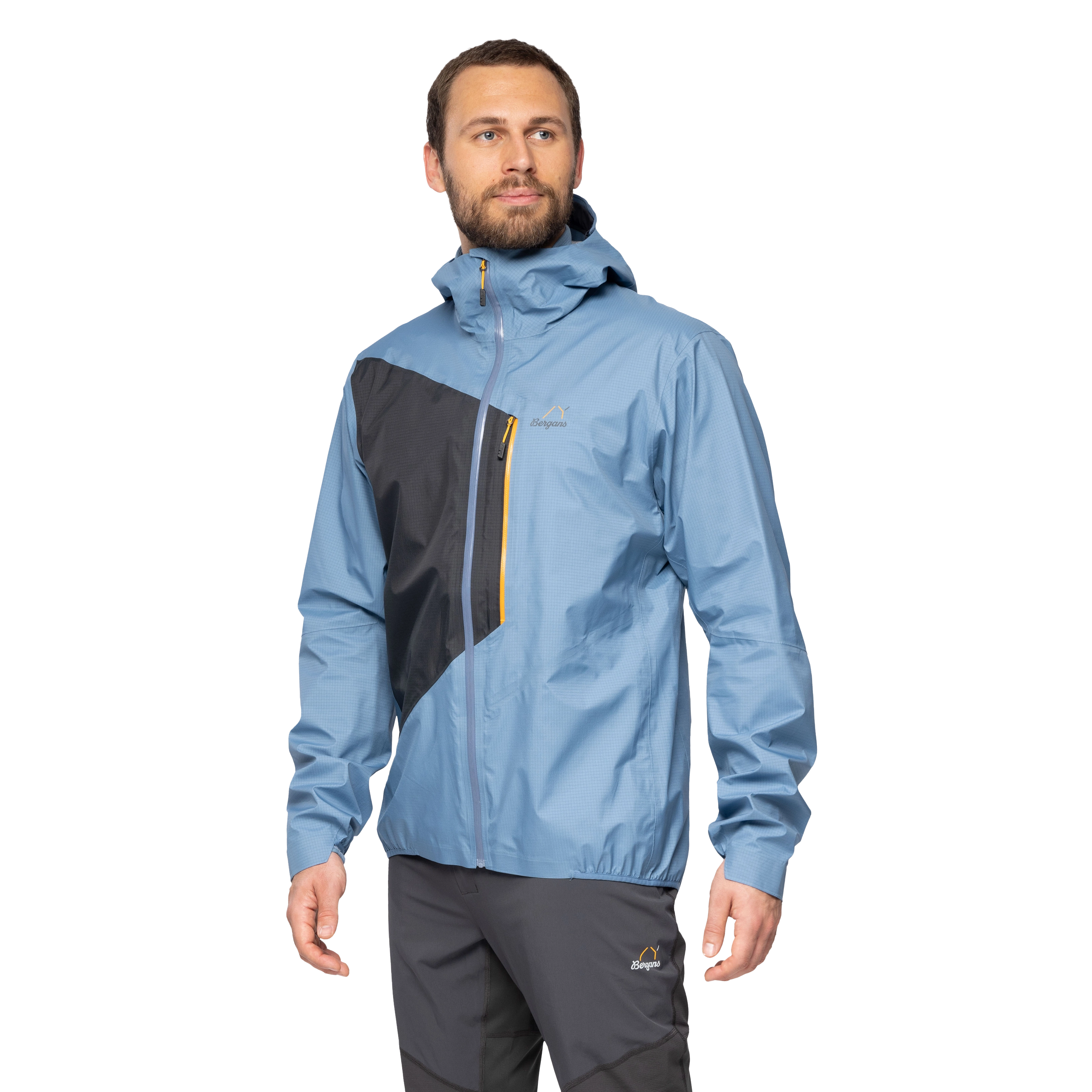 Y LightLine Air 3L Shell Jacket Men Elemental Blue / Dark Shadow Grey