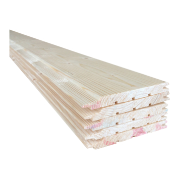 Wandschroot vuren 10x88 mm 210 cm 5 stuks