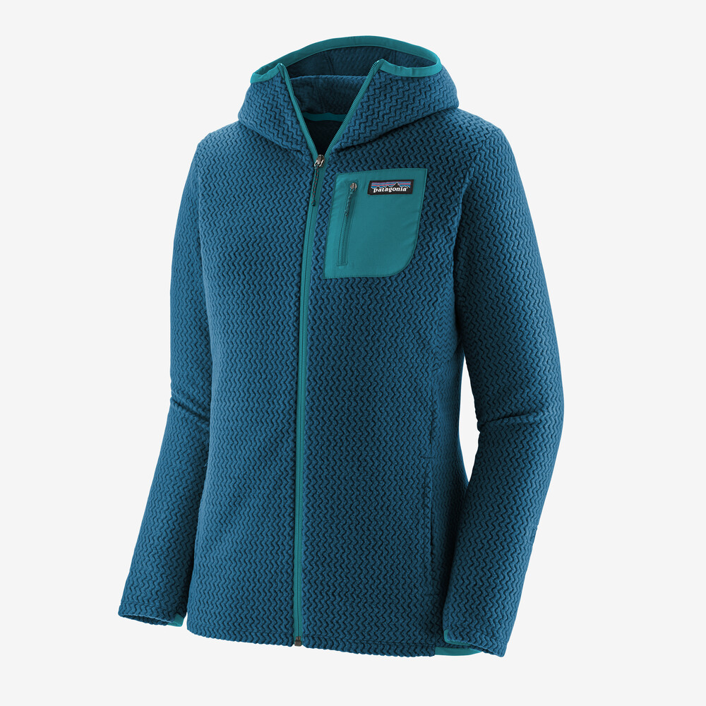 Damen-Kapuzenpullover R1 Air mit durchgehendem Reißverschluss