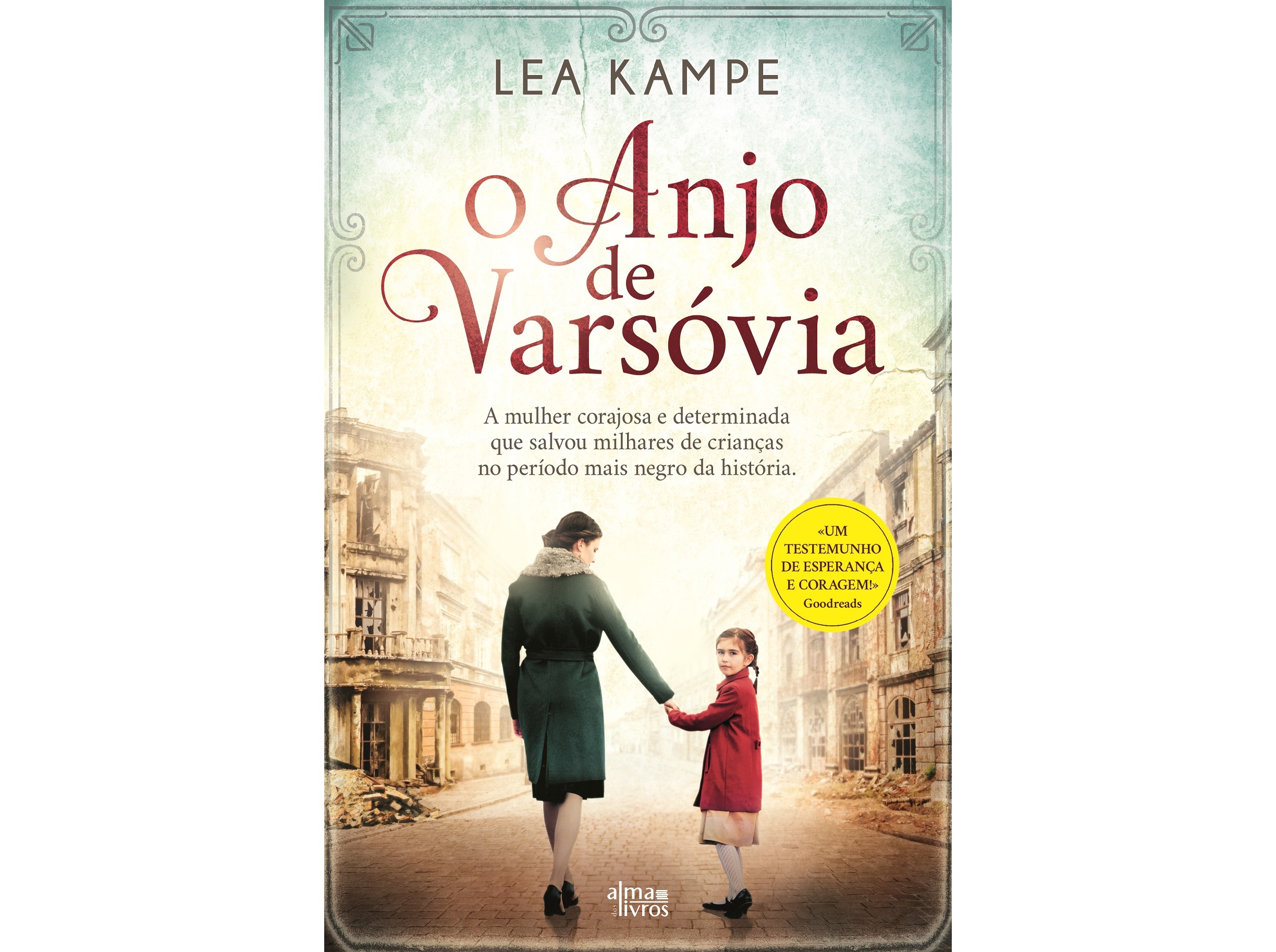 LIVRO O ANJO DE VARSÓVIA DE LEA KAMPE