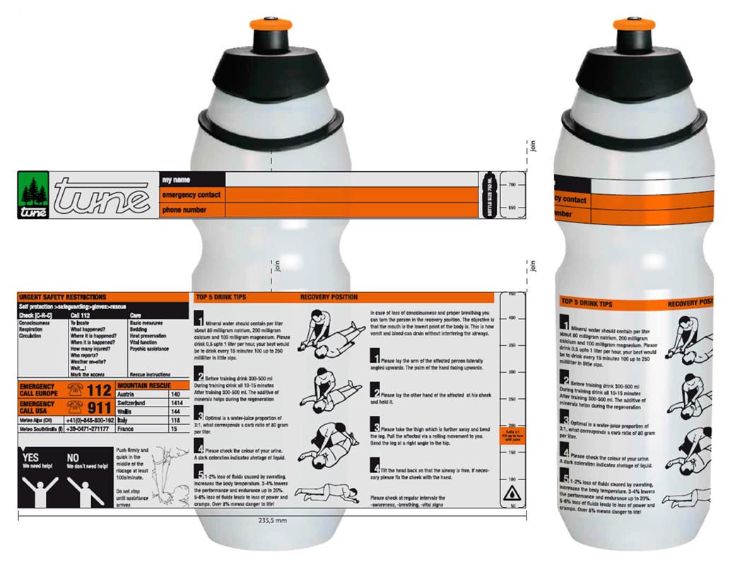 Tune Trinkflasche 500ml kaufen | Bike-Discount