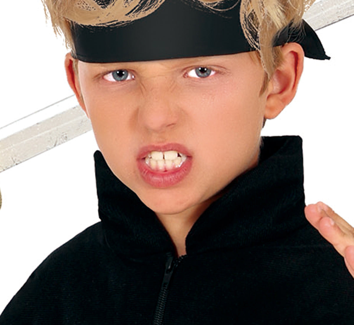 Ninja Kostuum Jongen Oranje Zwart