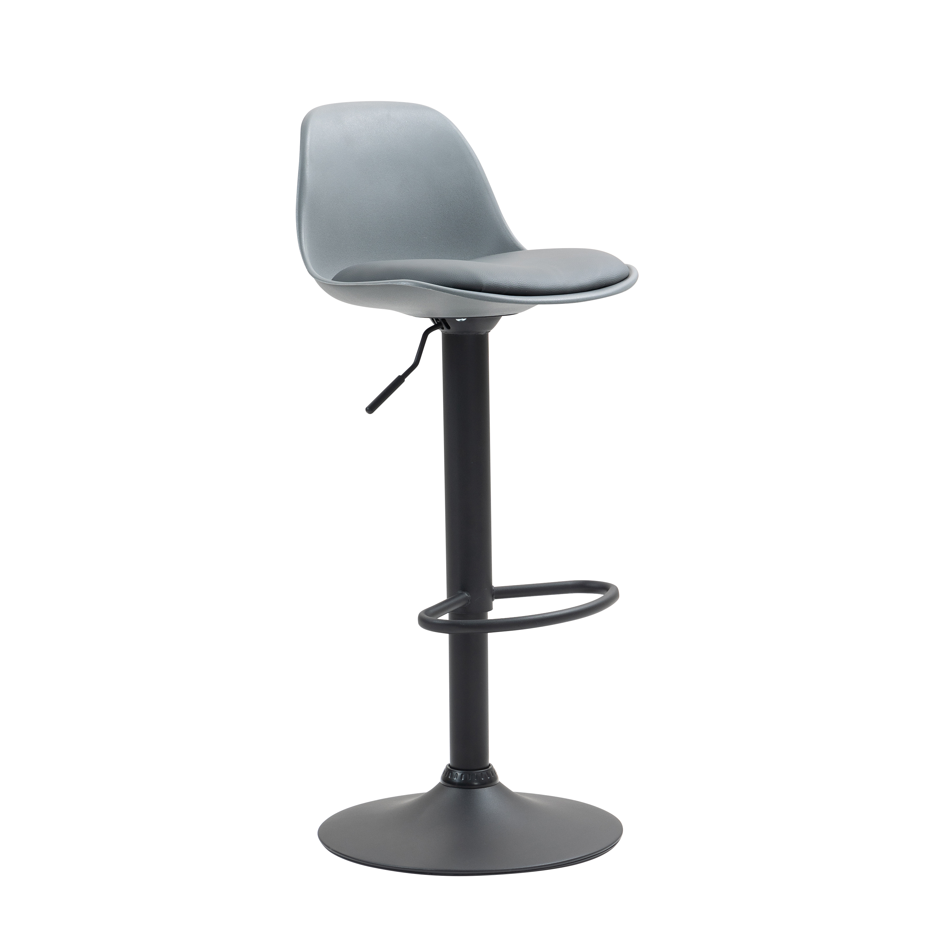 Barhocker JESSY 2er Set grau