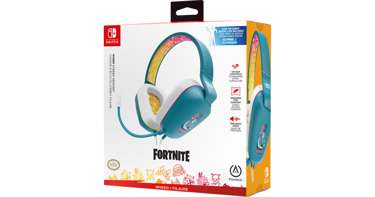 PowerASwitch Stereo Headset Llambro over-ear gaming headset  (Groen)