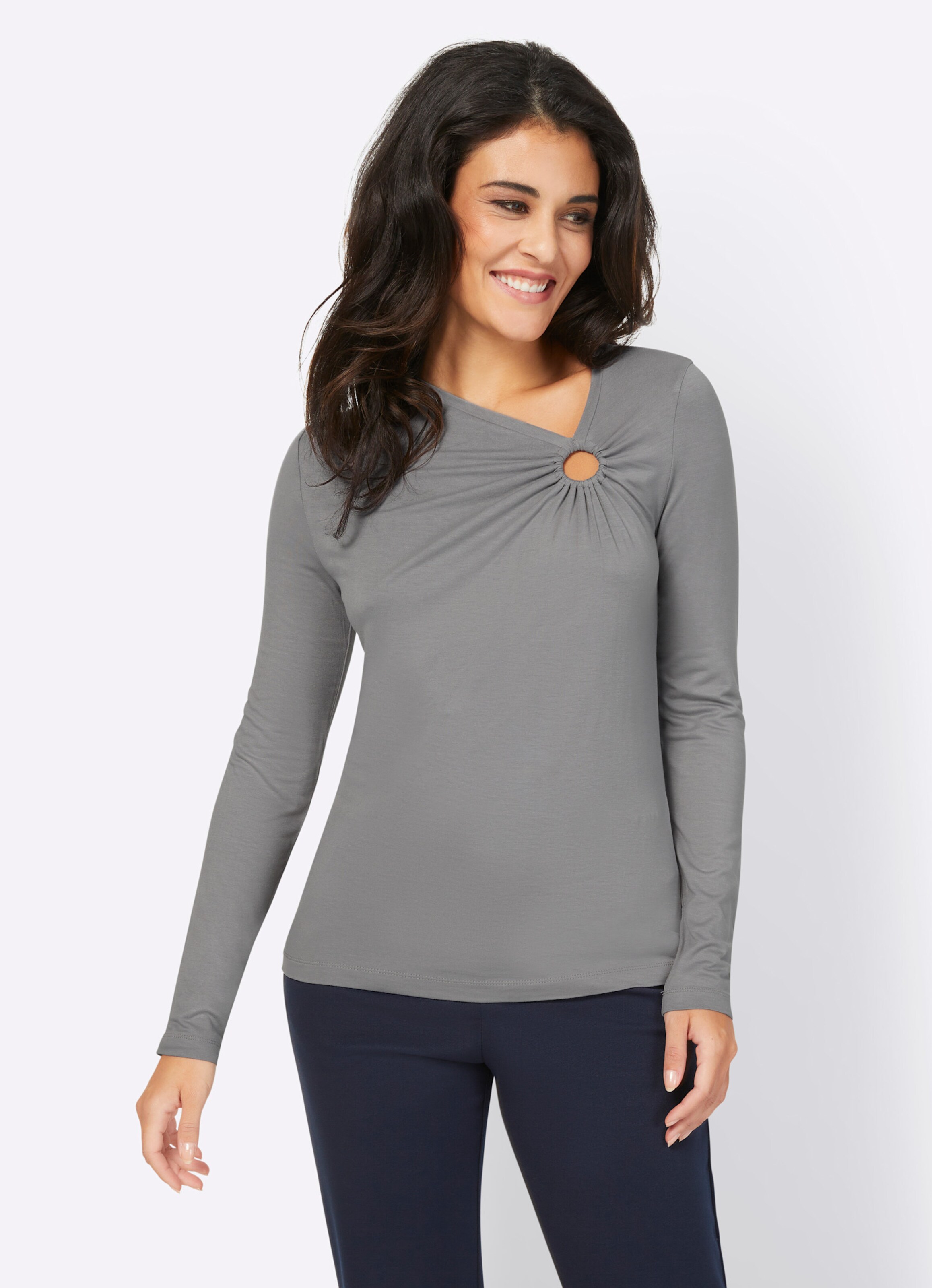 Shirt in grau