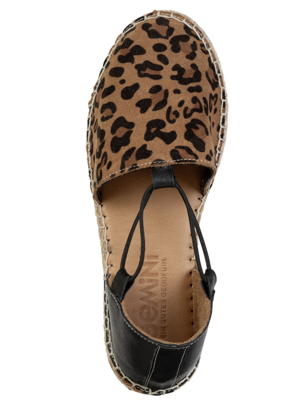Gemini, trendige Damen-Slipper, Weite G, aus Leder