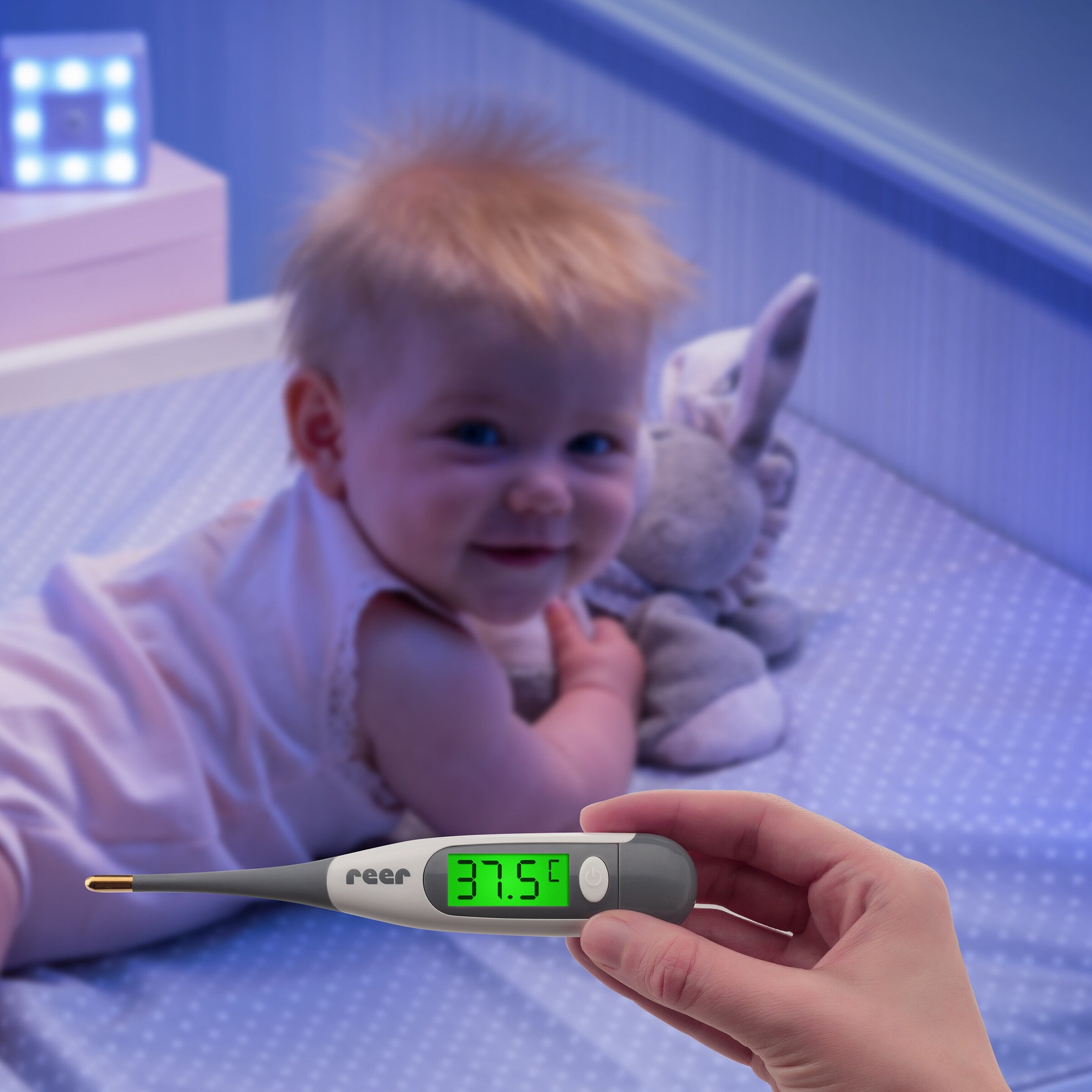 reer Fieberthermometer ExpressTemp Pro mit flexibler Spitze