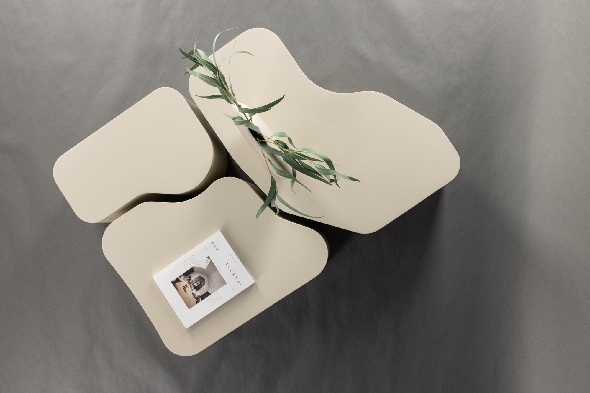 Sahale Salontafel - 92 x 70 cm - Beige