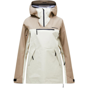 Peak Performance Vertical Gore-Tex 3L Anorak Skijacke Avid Beige / Sand Fog Damen