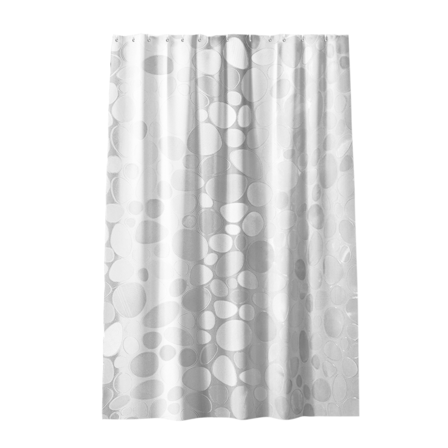 Duschvorhang 180 x 200 cm Steine