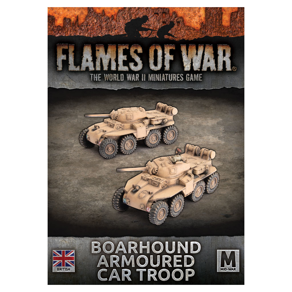 Flames of War - Boarhound Armoured Car Troop