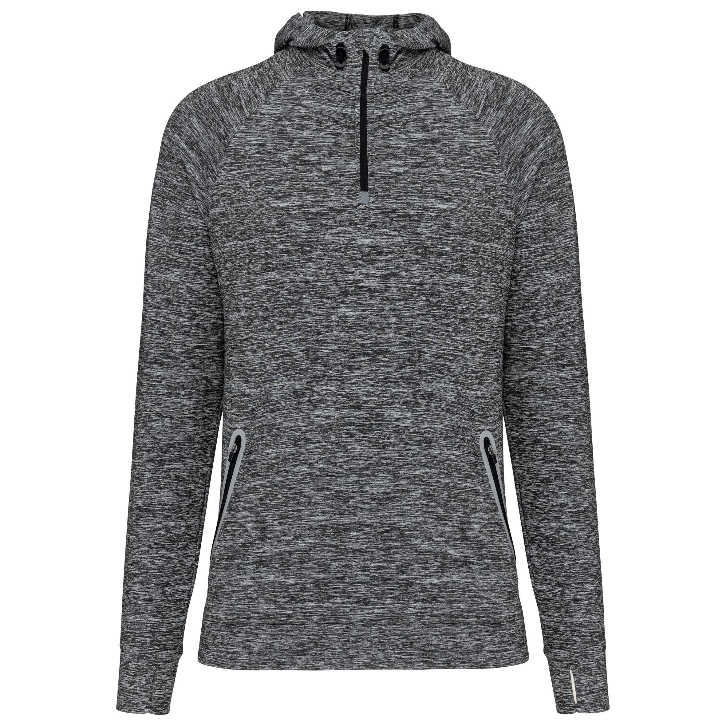 Proact PA360 - Sweatshirt capuche 1/4 zip sport