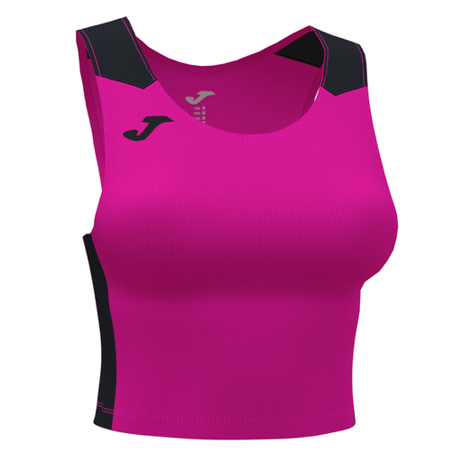 Top Joma Record Ii Rosa Flúor Negro