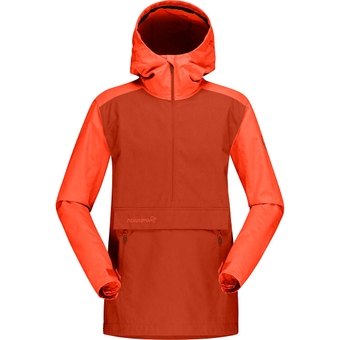 Norrøna Svalbard Cotton  Jacke Orange Alert / Rooibos Tea Damen