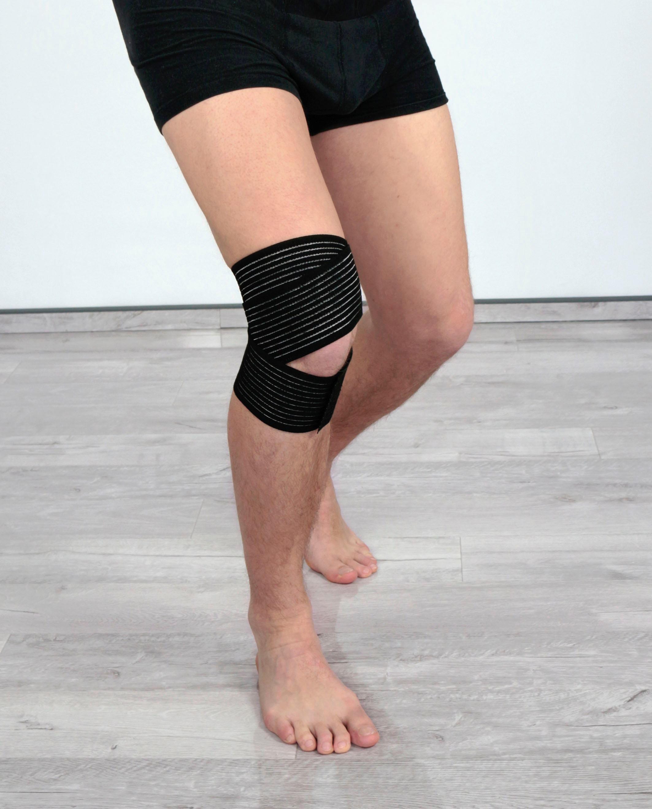 Hydas Kniebandage »Multifunktionsgelenkbandage mit Anti-Rutsch Beschichtung« zur Stabilisierung von Gelenken und Muskeln