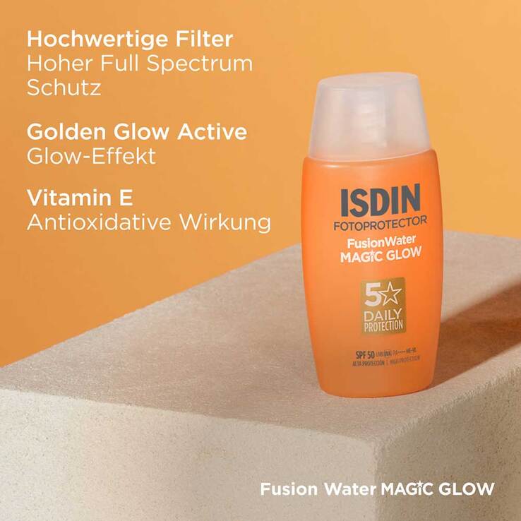 ISDIN Fotoprotector Fusion Water Magic glow LSF 50, 50 ml