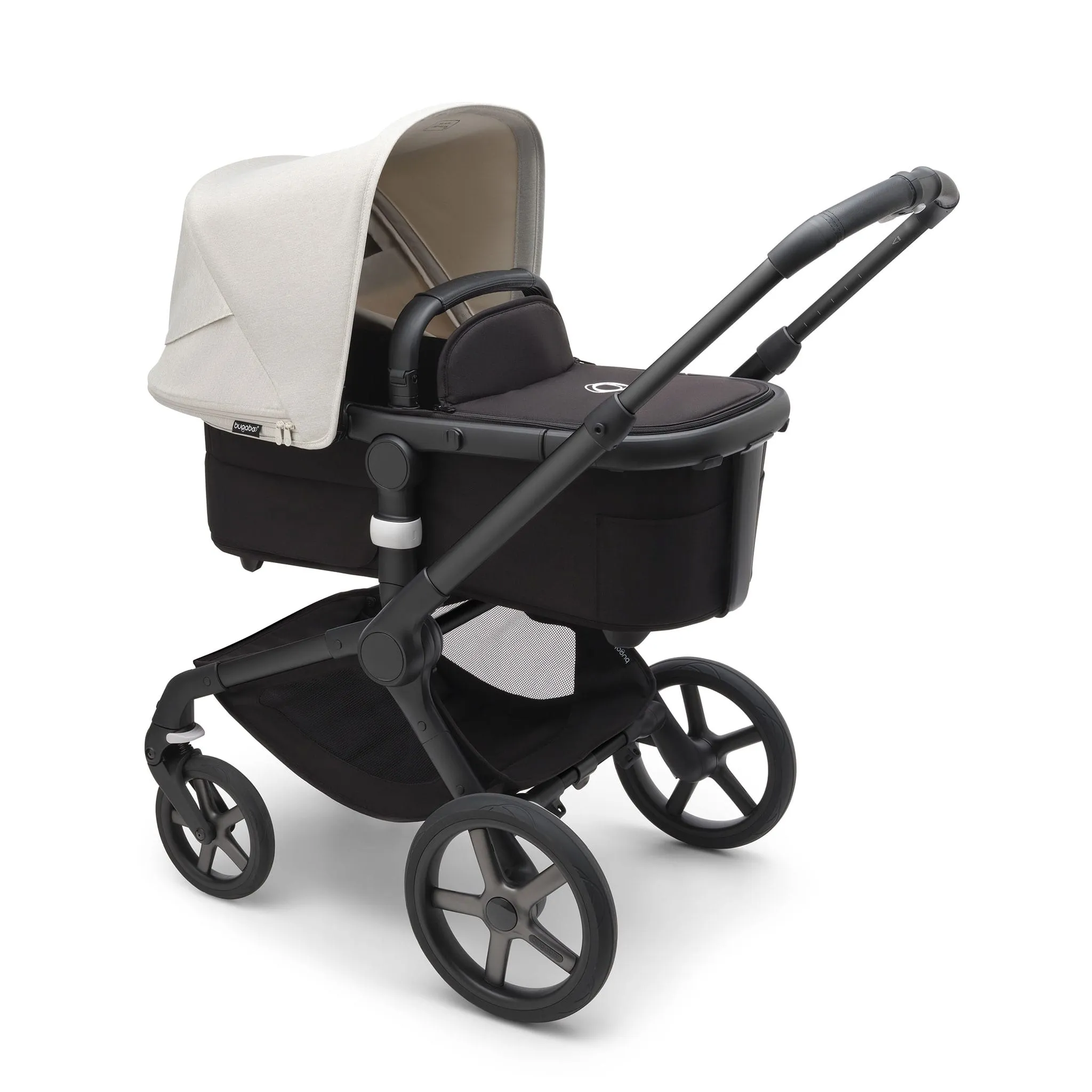 Bugaboo Poussette Fox5 - Noir  Midnight Noir  Misty Blanc