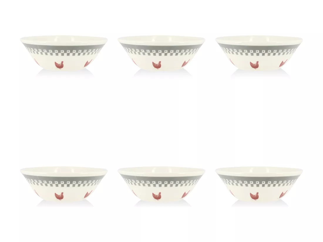 Novastyl - Lot 6 Coupelles Gallina 16cm En Gres