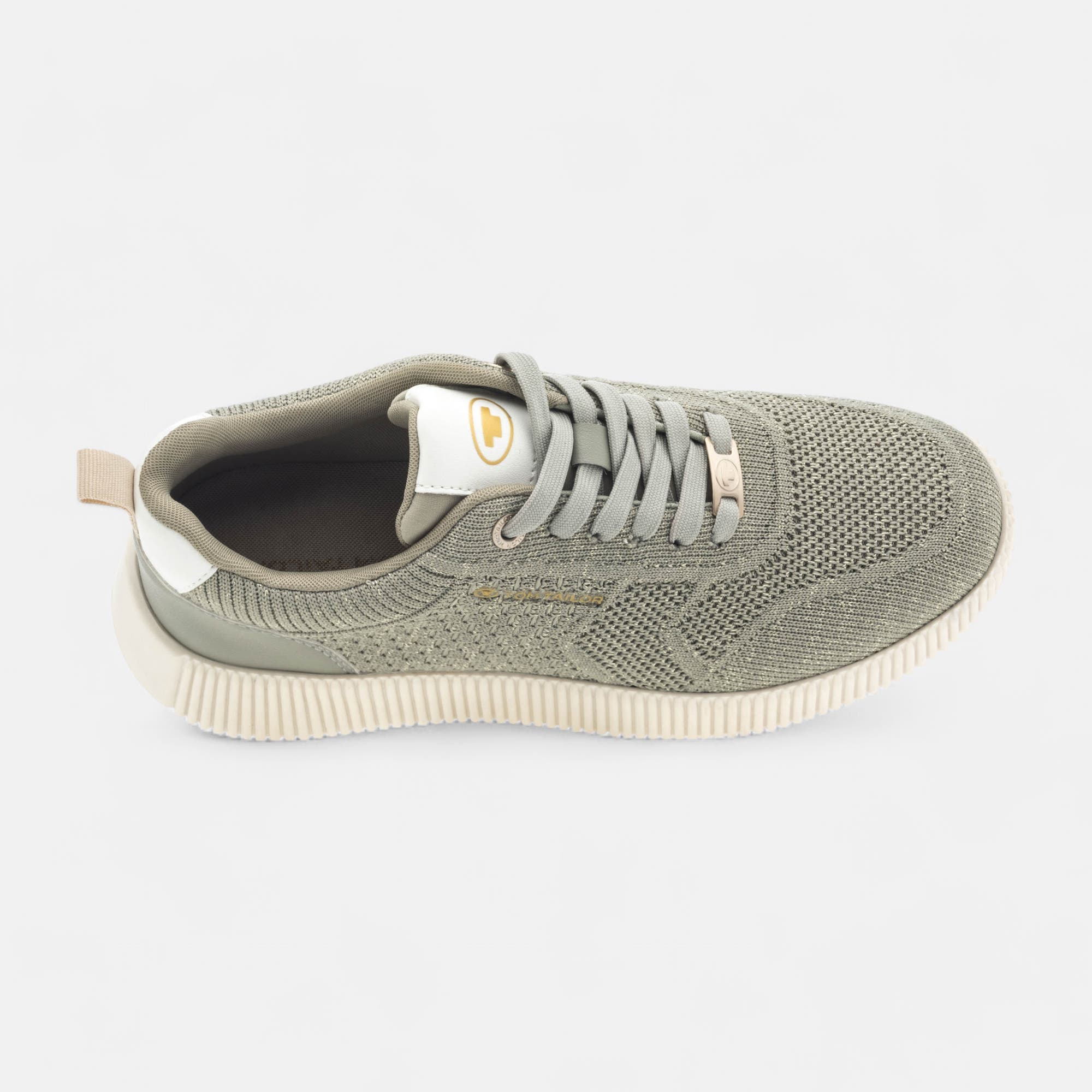 Baskets basses Femme kaki