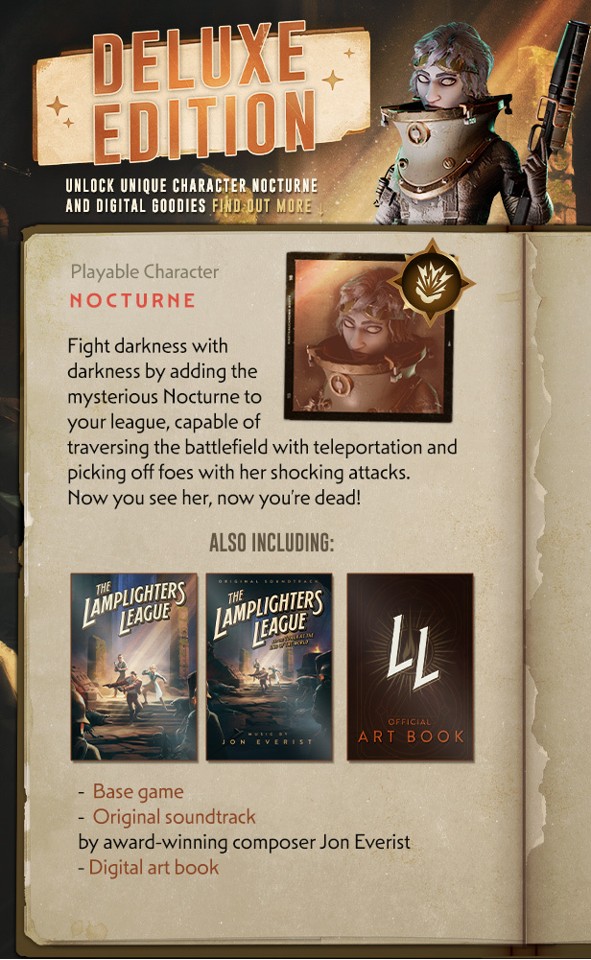 The Lamplighters League - Deluxe Edition- PC