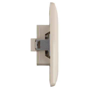 Peha Standard dubbel stopcontact crème