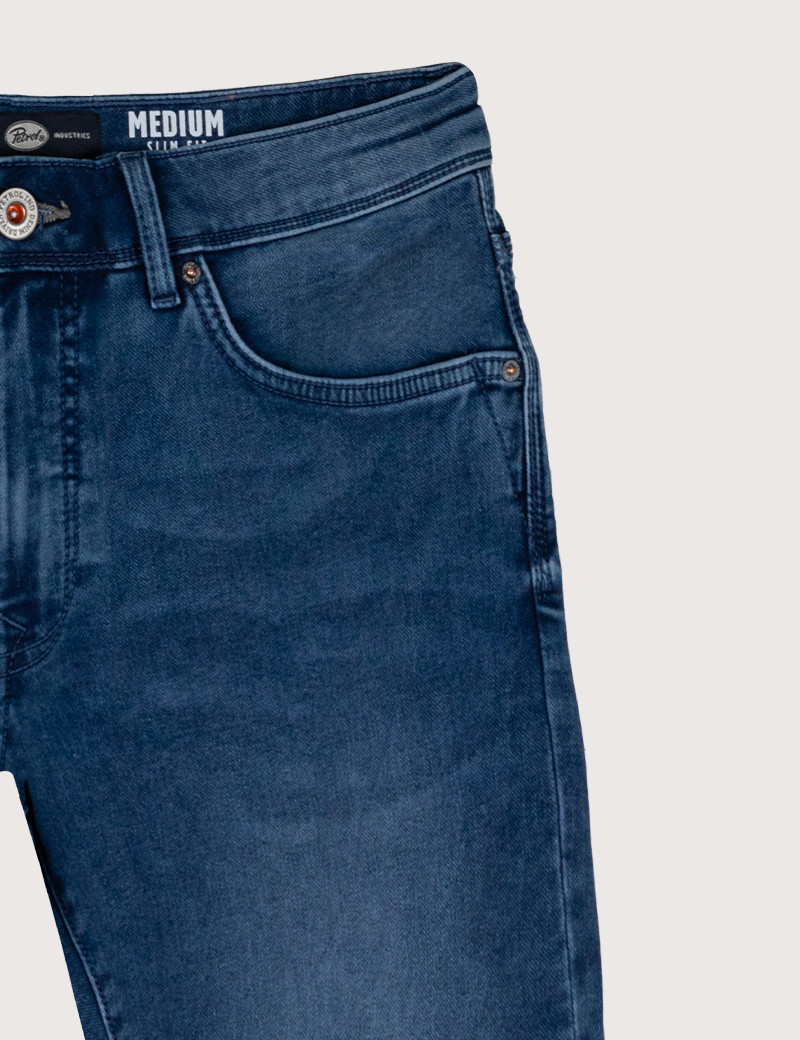 PETROL IND SHORT JOGG JEAN BRUT
