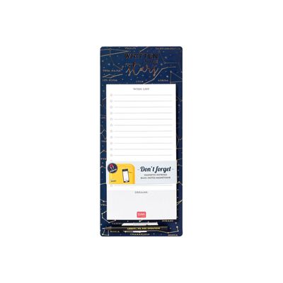 Legami - Bloc-notes magnétique - 60 feuilles - étoiles