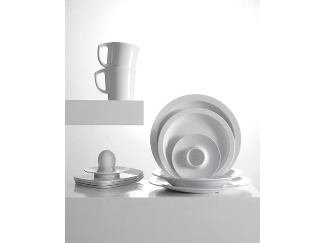 Rosti Hamlet Frokosttallerken Dia. 21 x 2 cm Hvid