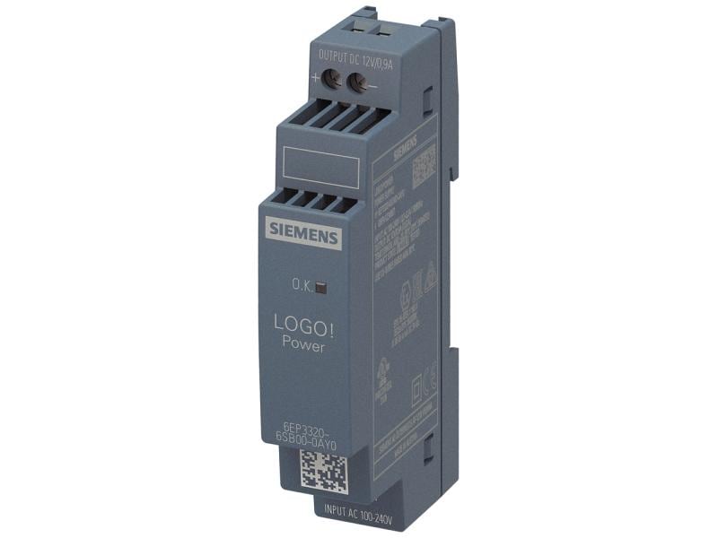 Siemens DIN-Schienennetzgerät  10.8 W, 12 V Geregelte Stromversorgung LOGO!POWER 12 V / 0.9 A