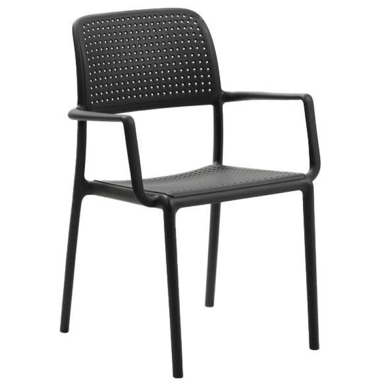 Nardi Bora tuinstoel met armleuning Antracite
