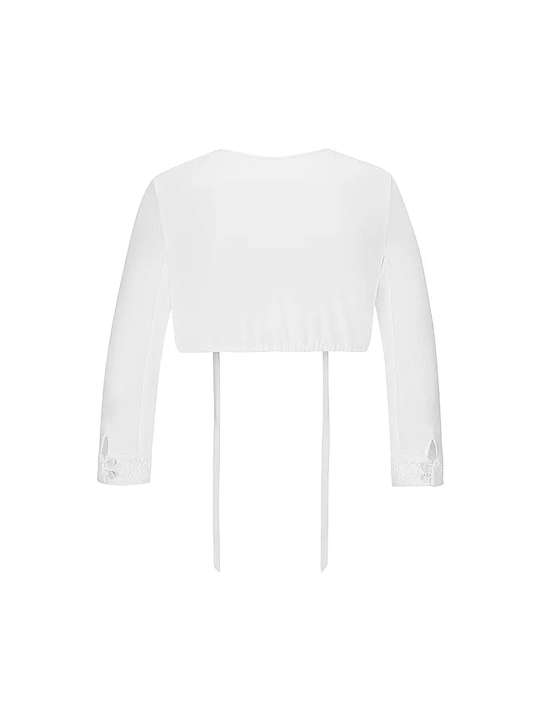 GOTTSEIDANK Dirndlbluse HELGA weiss
