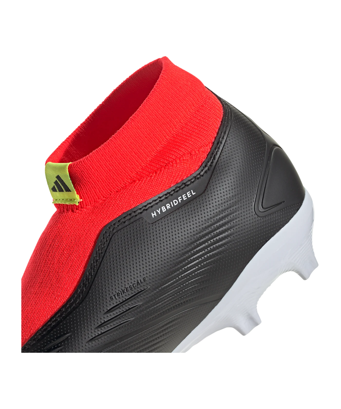 adidas Predator League LL FG Solar Energy Schwarz Weiss Rot