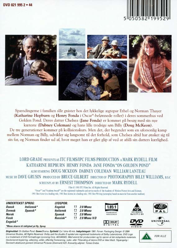On Golden Pond - DVD