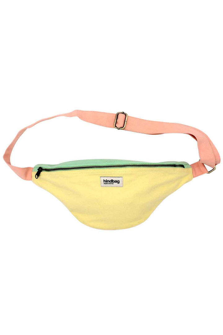 Sac banane L Sasha Tricolore Citron Givré
