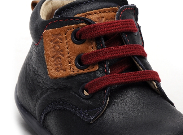 Kickers boots bottine bebe wazzap bleu