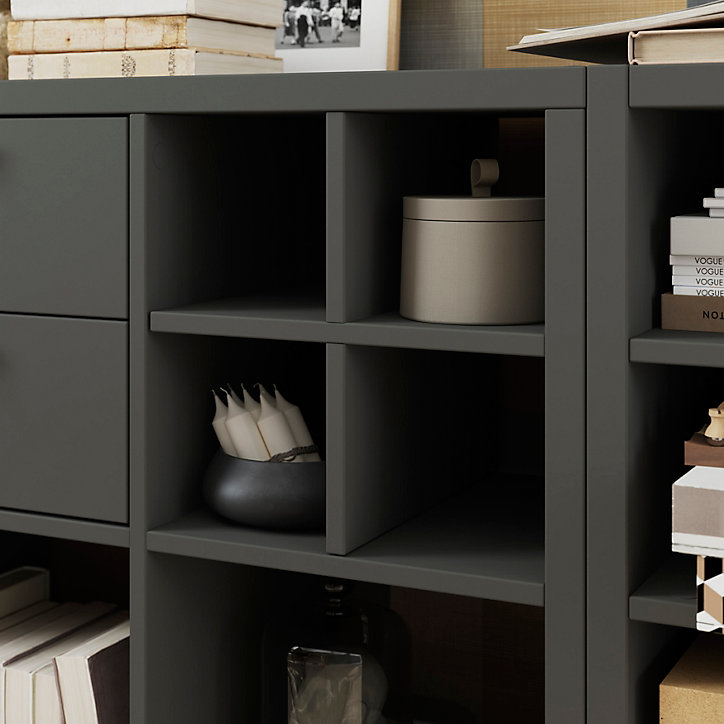 Croisillon pour étagère GoodHome Mixxit anthracite