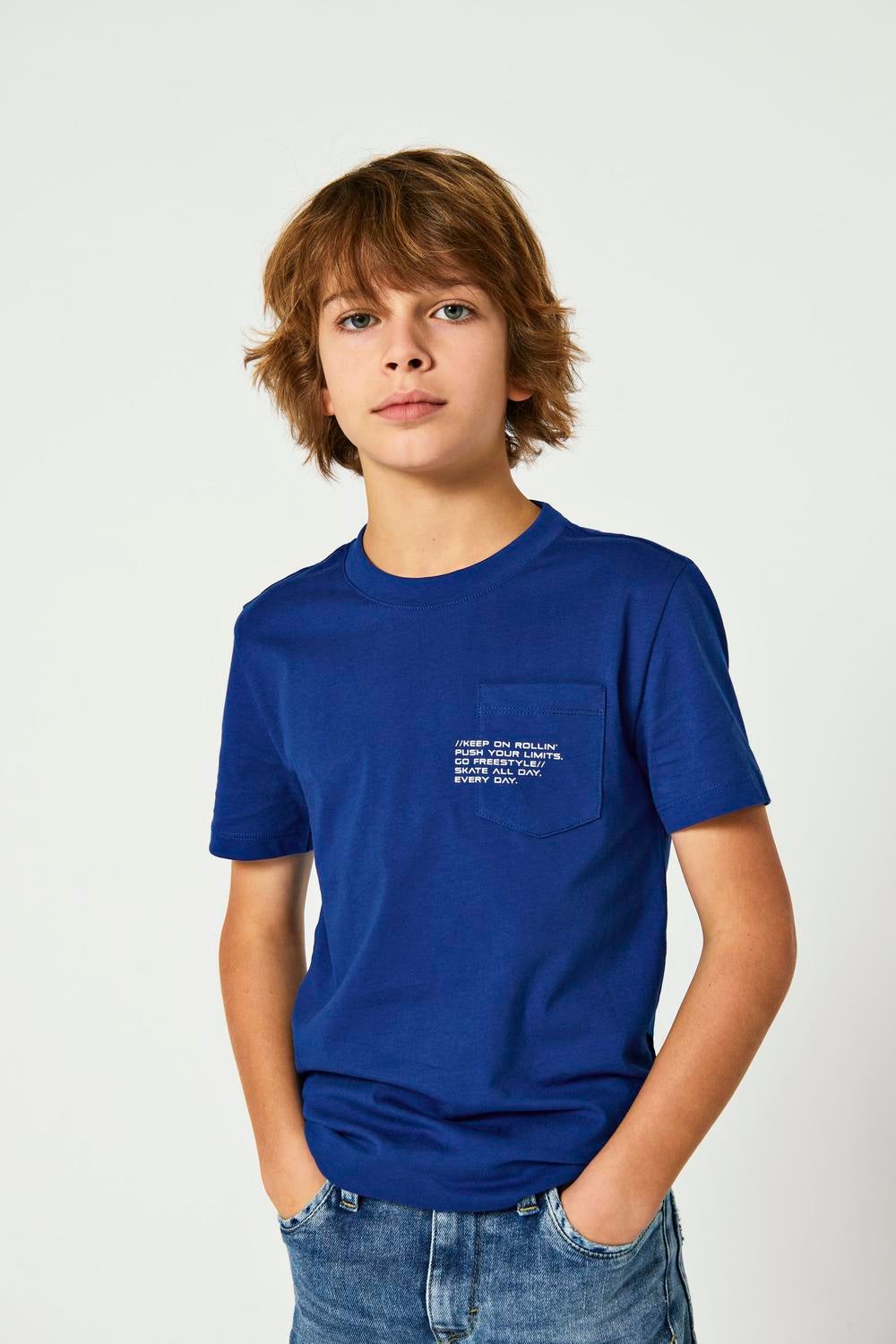 KOBMARINUS T-shirt Blue Quartz