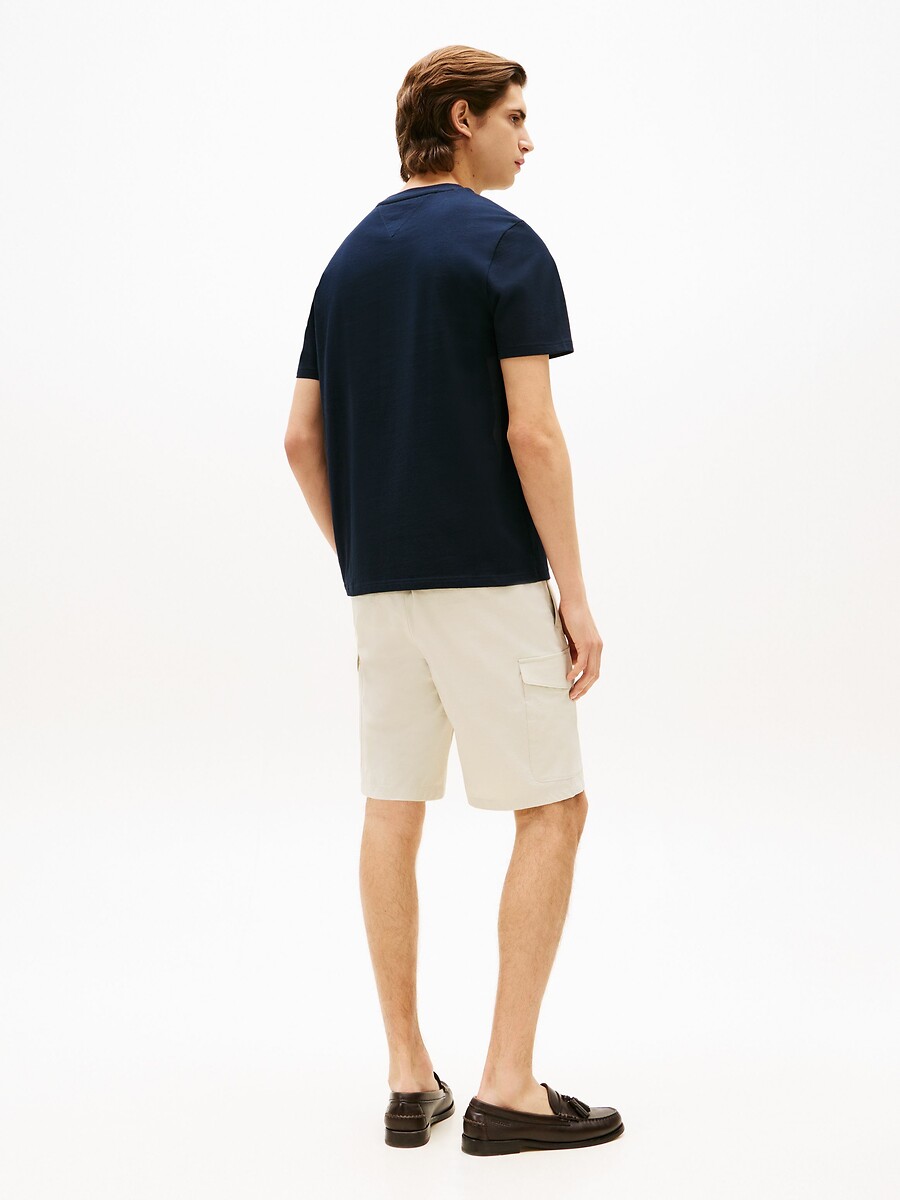 TOMMY HILFIGER<br>Camiseta de manga curta com bandeira