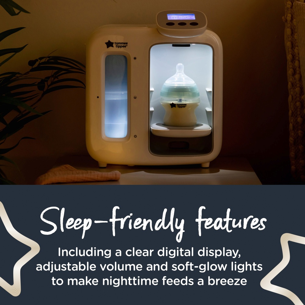 Tommee Tippee Perfect Prep Küchenmaschine Tag & Nacht Weiß