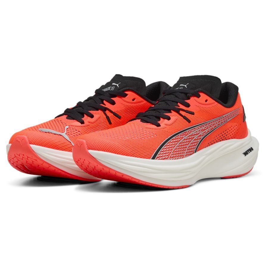 PUMA Chaussures de Running Deviate Nitro 3 - Glowing Red/Noir