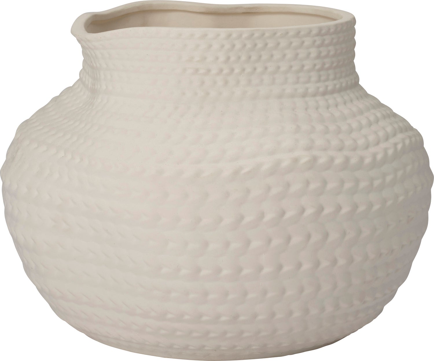 Intratuin bloempot Ame wit D 30 H 22 cm