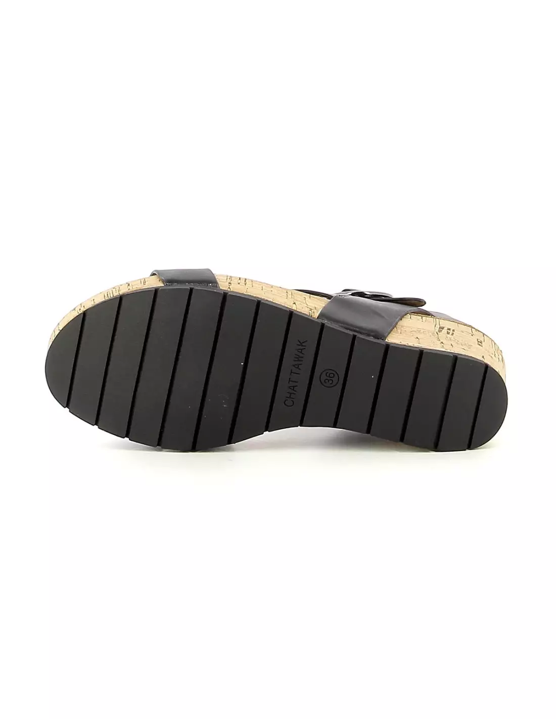CHATTAWAK LILOU - Sandales & nu-pieds Noir