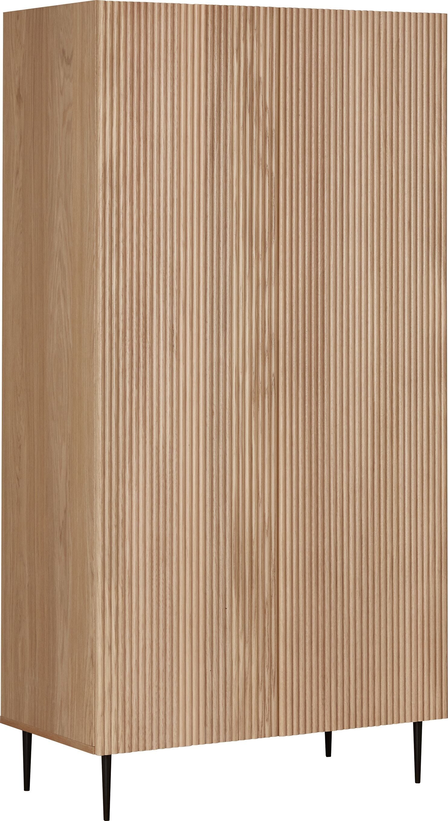 ILVI Drehtürenschrank - Eiche / B: 98.0 cm x T: 60.0 cm x H: 200.0 cm