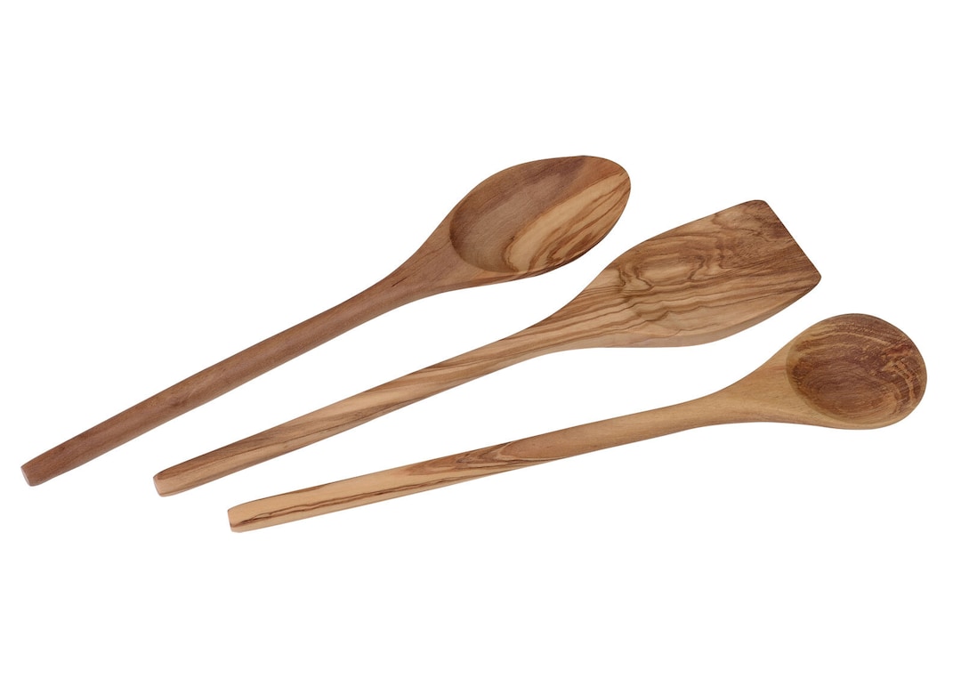 JUSTINUS Kochlöffel WOODLINE 35 cm Olivenholz braun