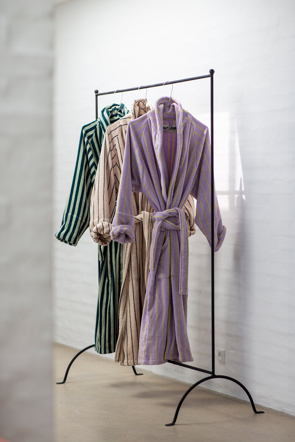 Bongusta  Naram badekåbe - Lilac & Neon Yellow