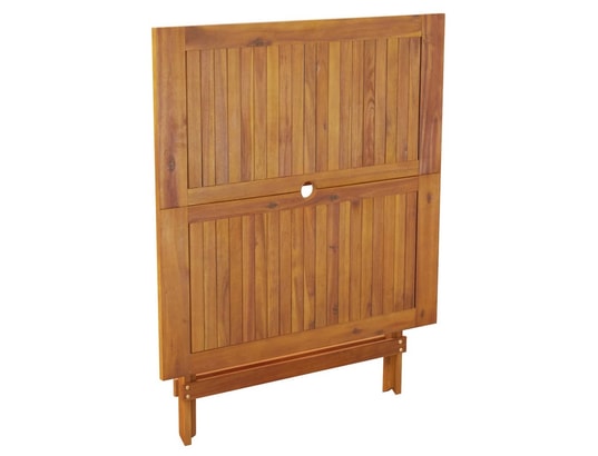 VIDAXL - Table pliante Table pliable de jardin 90x90x75 cm bois d'acacia solide
