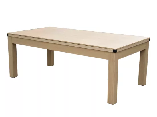 Table transformable - Billard & Ping-pong BALTHAZAR - 213*112*81.5cm - Rouge