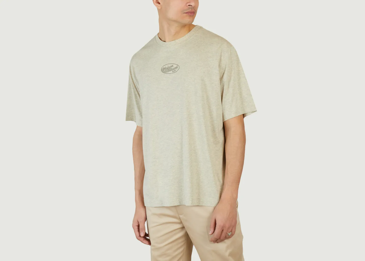 T-shirt Oversize Pit Stop Maison Kitsuné