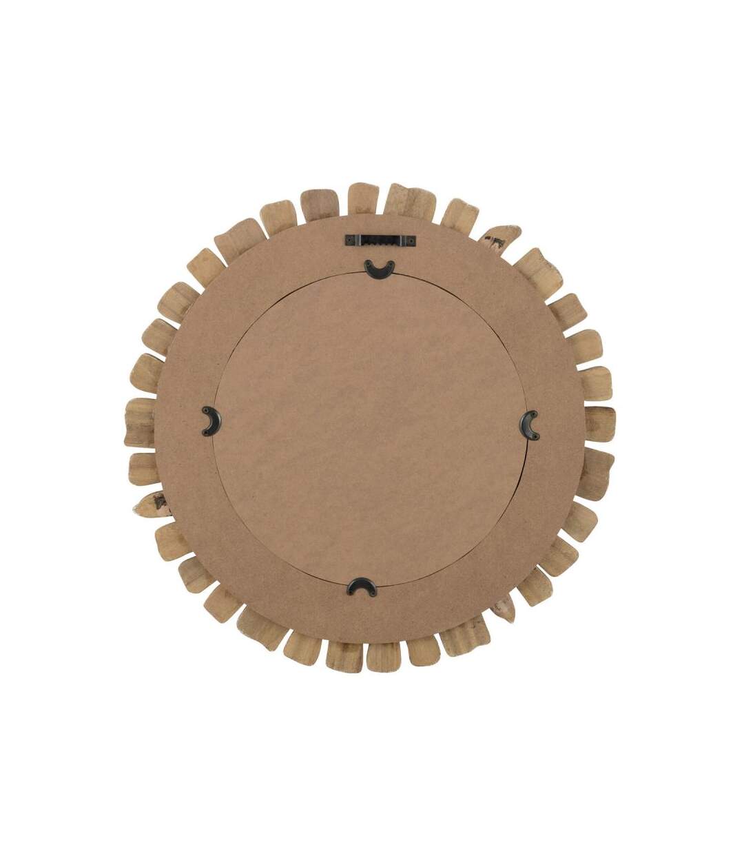 Paris Prix - Miroir Mural En Bois vacay 46cm Blanc