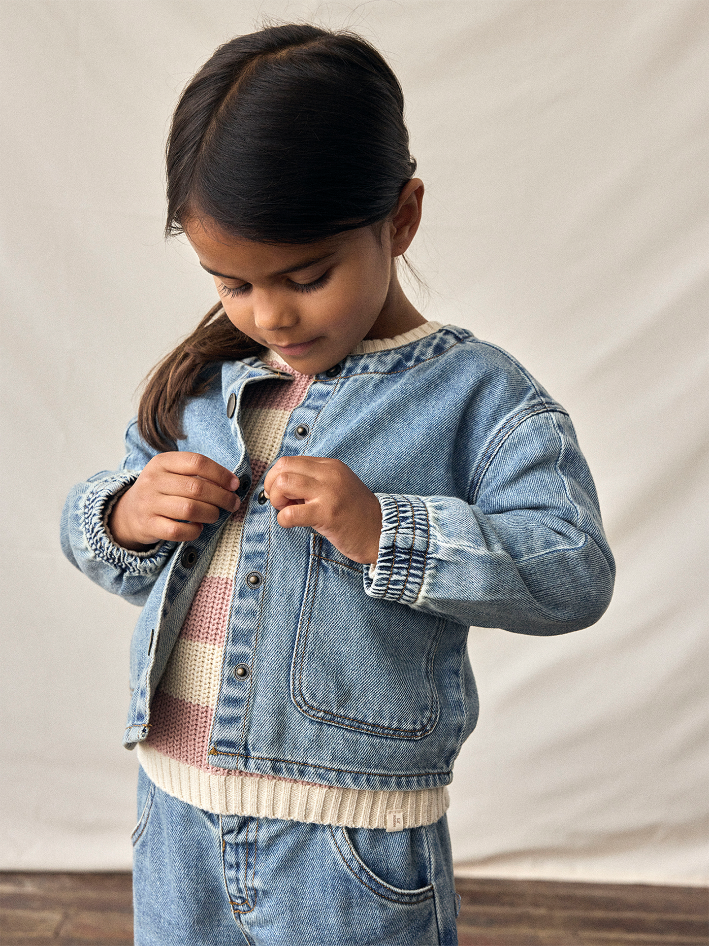 Karole Long Sleeve Denim Shirt 4016-Cj